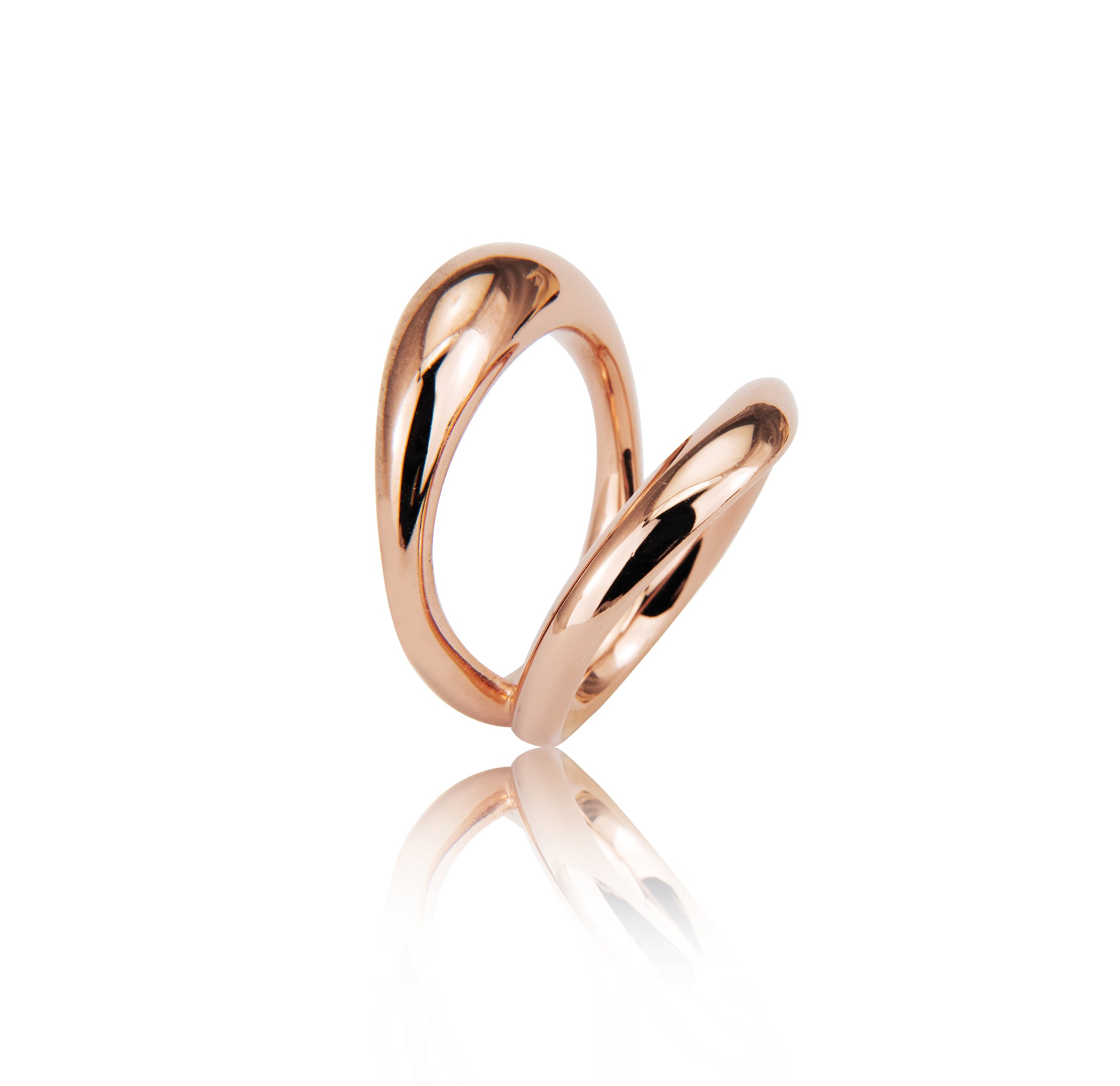 Closed ring "double" 925/-