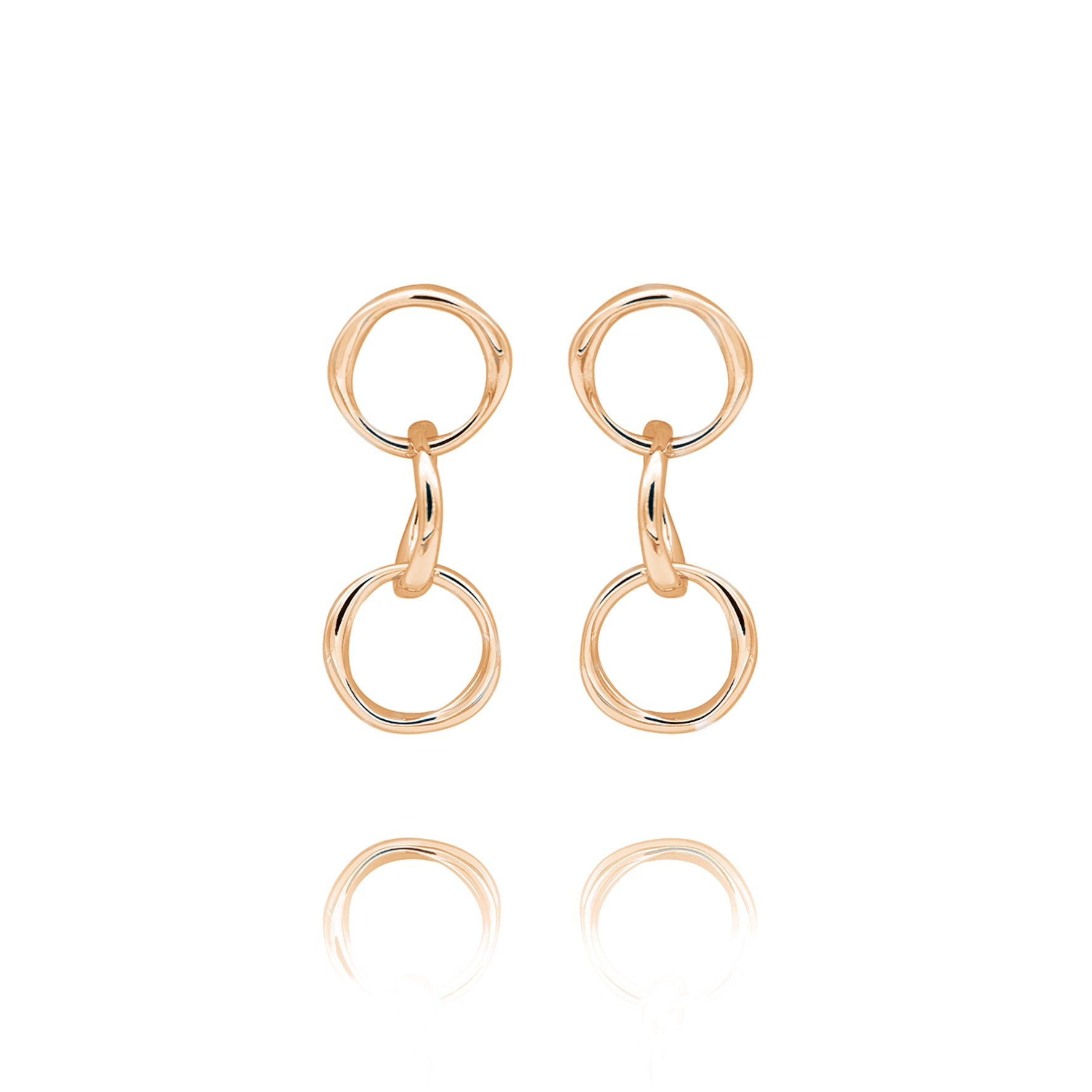 Closed Ohrring  "mini 3" 925/-